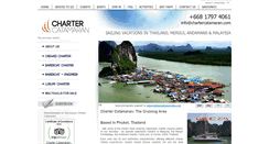 Desktop Screenshot of chartercatamaran.com